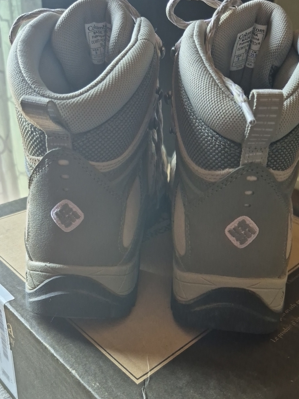 Columbia Peak Omni Tech Hiking Boots Sz.9 Excellent Condition! - Picture 4 of 8